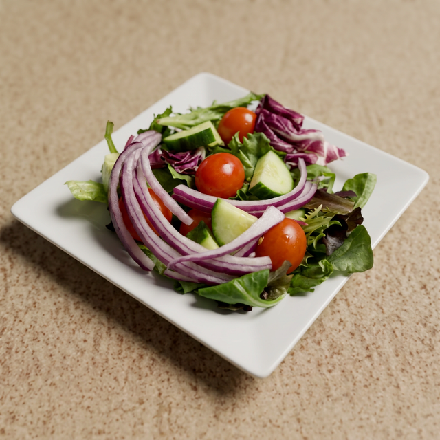 Side Spring Mix Salad.